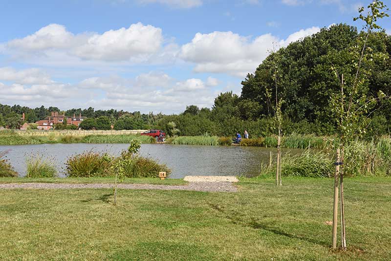 Fishing in tranquil surroundings Retford near Lincolnshire